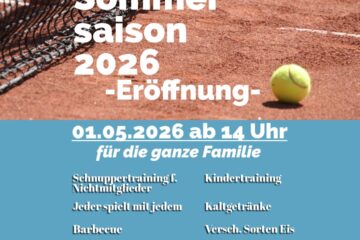 Plakat Saisoneröffnung